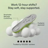 Mochi Cloud Massage Insole (Stone Grey)