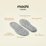Mochi Cloud Massage Insole (Sesame Black)